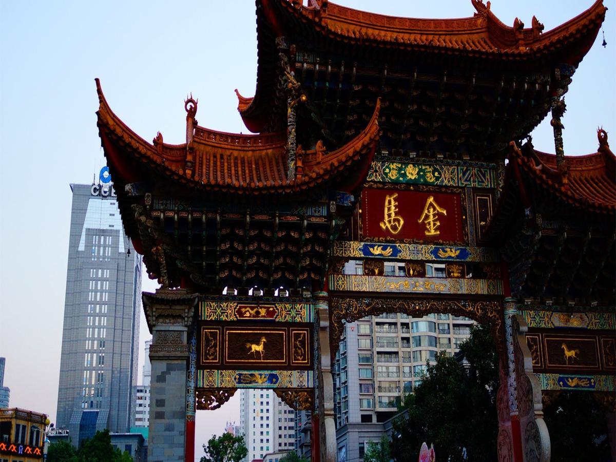 Jinjiang Inn Kunming Changshui Airport Guandu Exterior foto
